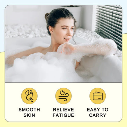 100g Organic Bath Gift Natural Mini Handmade Bathing Foot Spa Bomb Rich Essential Oils Moisturizing Dry Skin Relaxing Scent