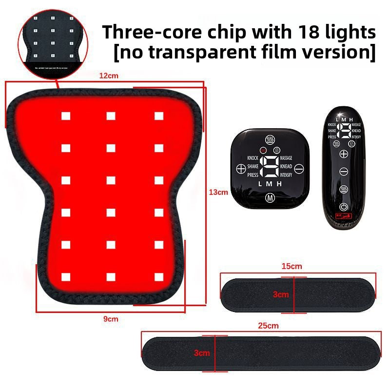 Portable rechargeable pet knee therapy device