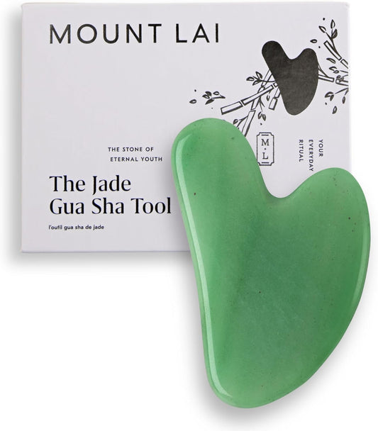 - the Jade Gua Sha Facial Lifting Tool | Face Sculpting Tool for Skin Care | Guasha Tool for Face and Body | Facial Massage Tools to Relieve Muscle Tension and Reduce Puffiness