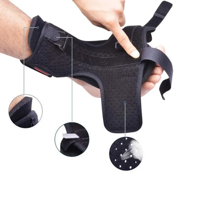 Foot Drop Night Support Brace – Adjustable Orthopedic Plantar Recovery Splint