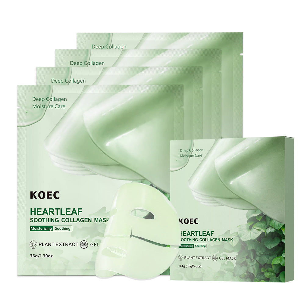 Collagen Polypeptide Hydrating Facial Masks – Multi‑Benefit Sheet Mask Set