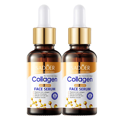 1/2/3pcs SADOER Collagen Face Serum skincare Facial Essence Liquid Anti-aging Moisturizing Nourishing Facial Serum Skin Care