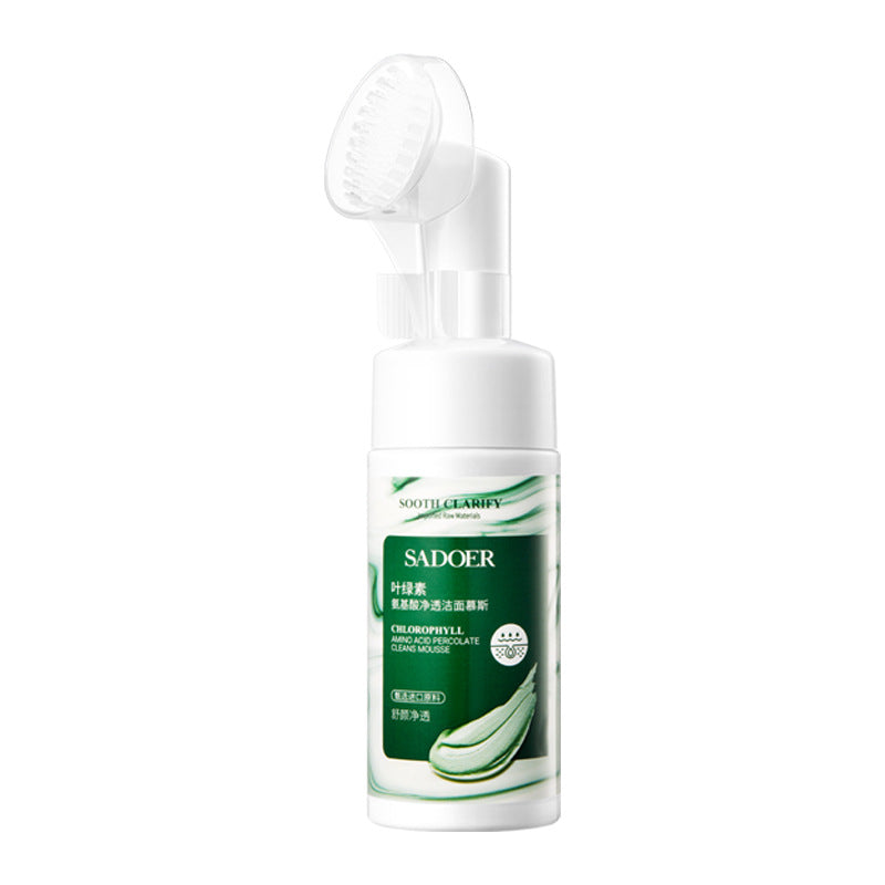 Chlorophyll Amino Acid Cleansing Mousse – Gentle Foaming Face Wash (Multiple Variants)