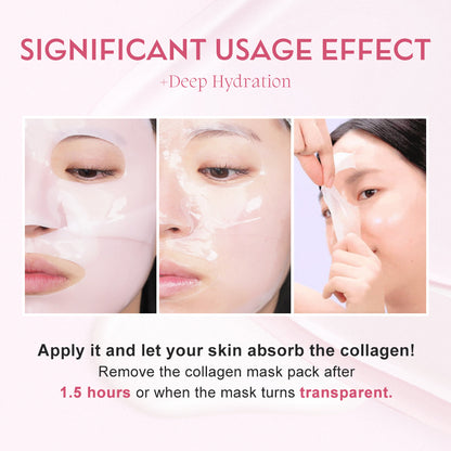 Collagen Polypeptide Hydrating Facial Masks – Multi‑Benefit Sheet Mask Set
