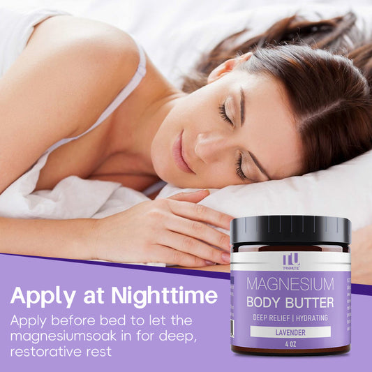 Magnesium Radiance Rest & Repair Body Butter – Moisturizing & Soothing