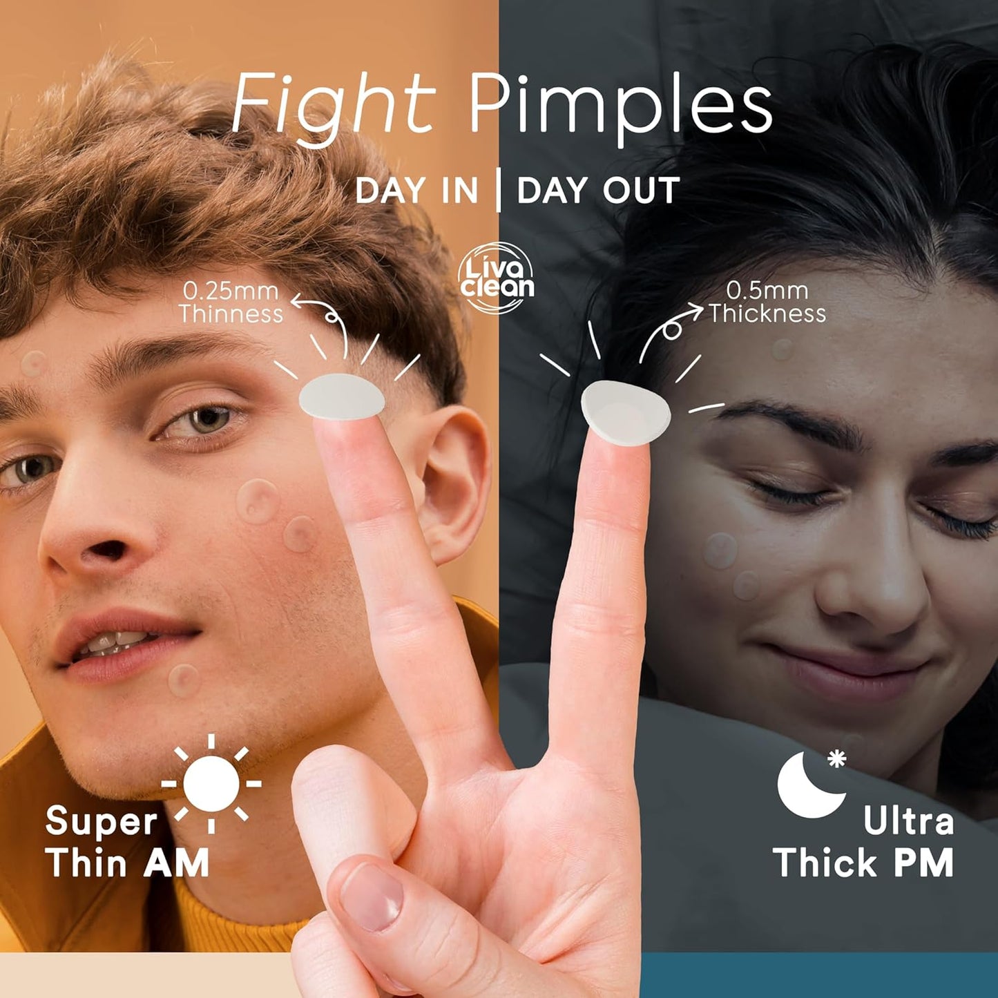 272 CT Large Pimple Patches for Face - Variety Pack Zit Patches W/ Salicylic Acid, Tea Tree, Calendula Oil - Pimple Patches Large Acne Patches for Face and Body - Dark Spot Patches