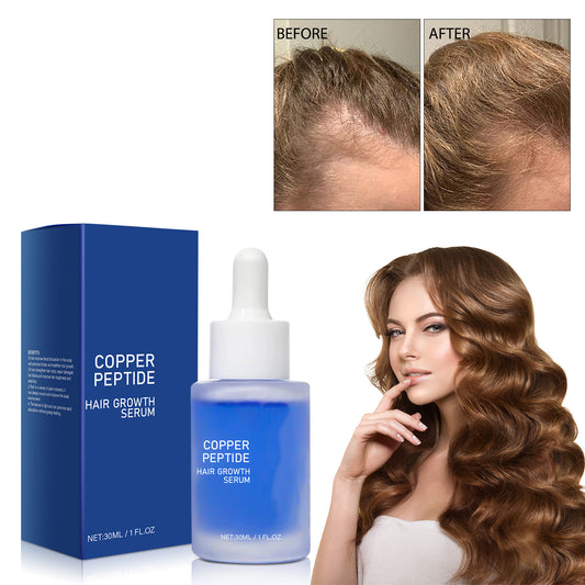 Blue Copper Peptide Hair Essence – Hair Growth & Scalp Care Serum 30ml, view 2