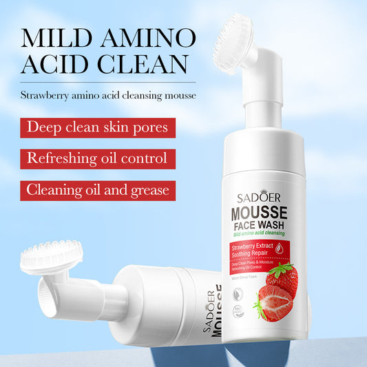 Chlorophyll Amino Acid Cleansing Mousse – Gentle Foaming Face Wash (Multiple Variants)