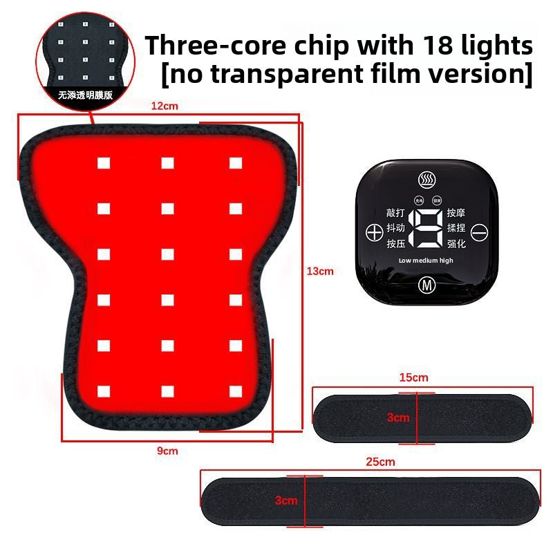 Portable rechargeable pet knee therapy device