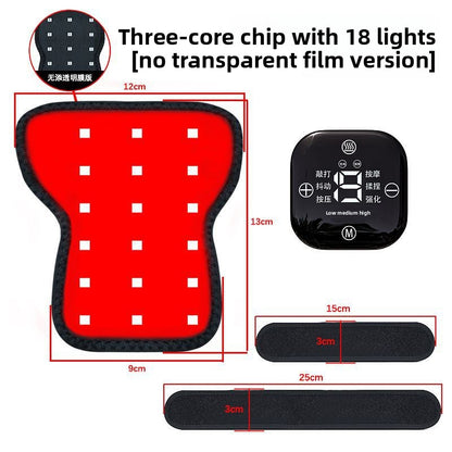 Portable rechargeable pet knee therapy device