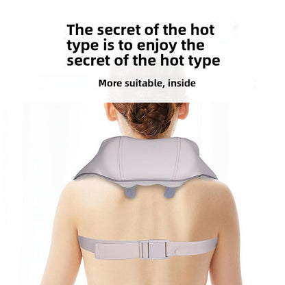 Rechargeable Heating Neck Massager – Kneading Shoulder & Cervical Relief