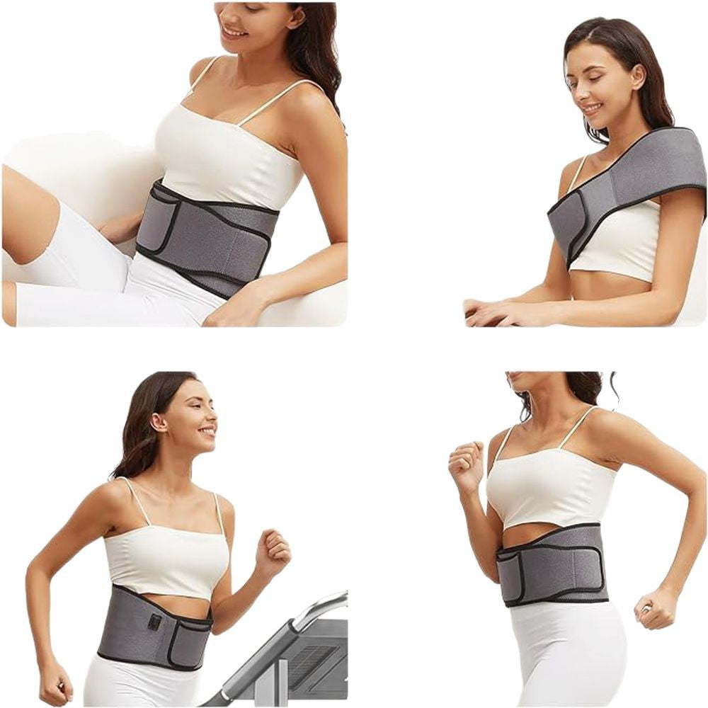 Red Light Therapy Heating Belt – Back & Waist Pain Relief Wrap