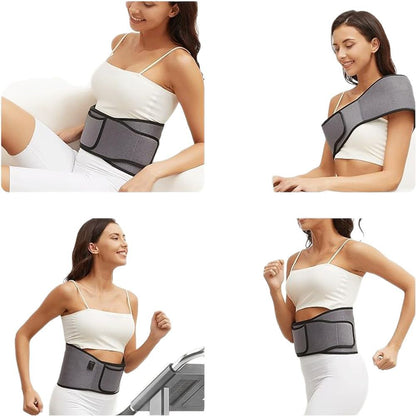 Red Light Therapy Heating Belt – Back & Waist Pain Relief Wrap
