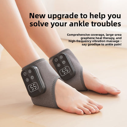 Heated Ankle Massager – Vibration & Heat Therapy Wrap
