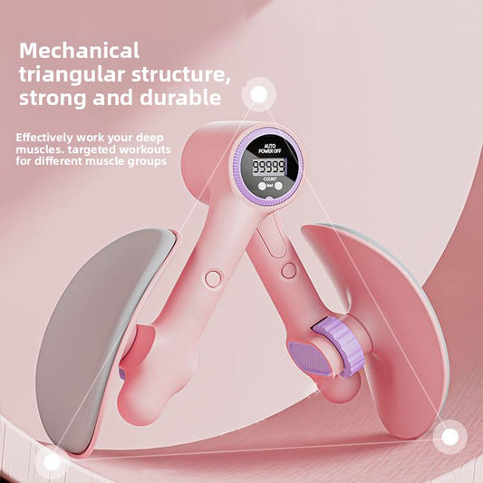 Pelvic Trainer & Leg Clamp – Kegel Exerciser with Digital Counter & 360° Rotatio, view 2