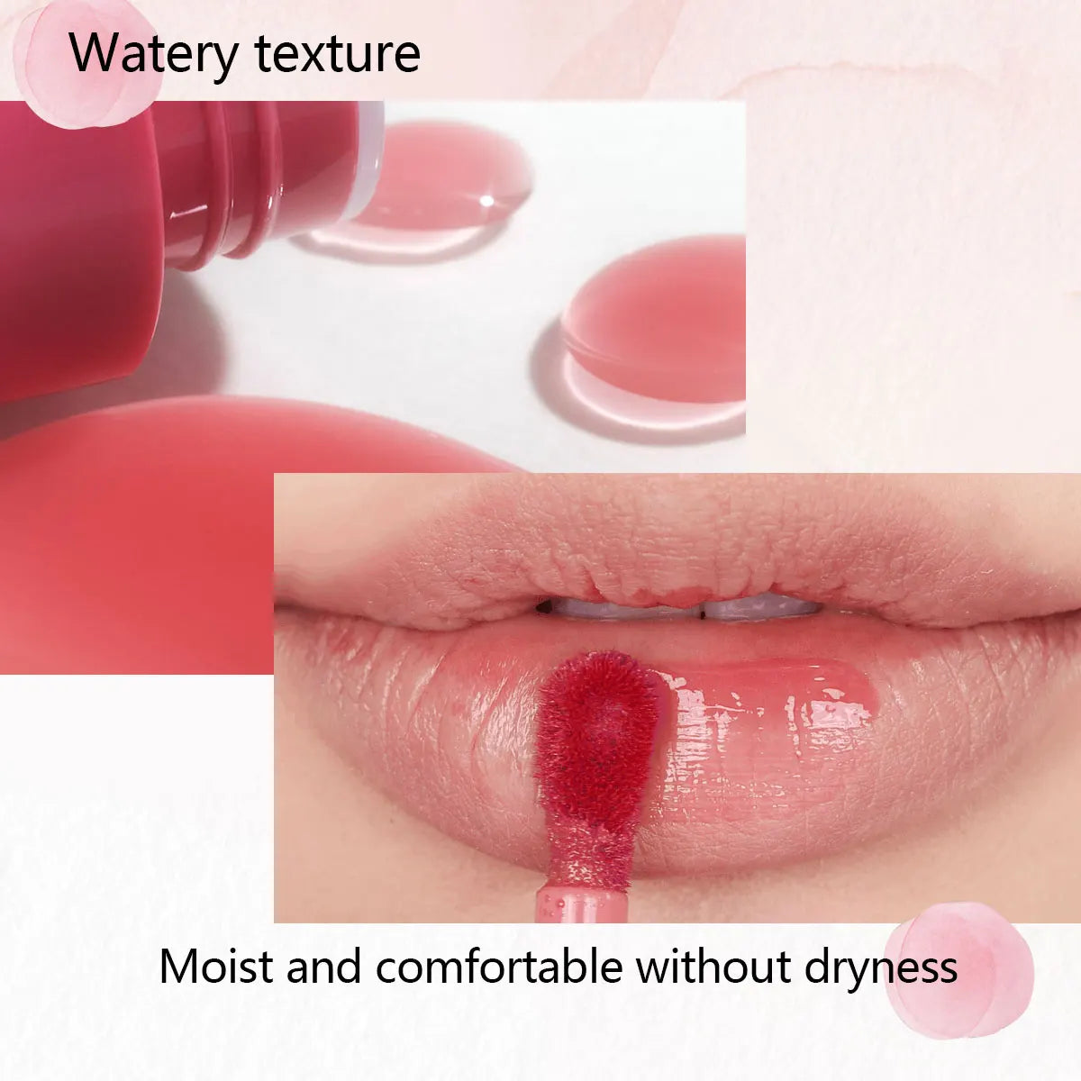 rom&nd BARE MOOL TINT,Water-Light Texture,Refreshing Non-Sticky,Long-Lasting Moisture,Daily Natural,Party,K-Beauty,Korean Makeup