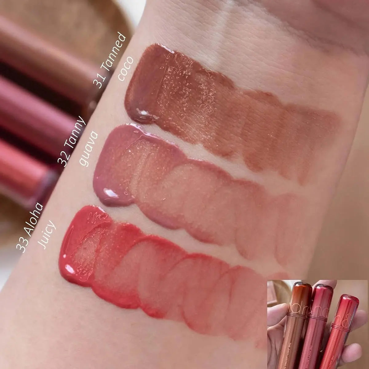 rom&nd THE JUICY LASTING TINT-10 Shades,Mirror Shine Finish,Long-Lasting Pigmentation,Winter Luxury,Party,K-Beauty,Korean Makeup