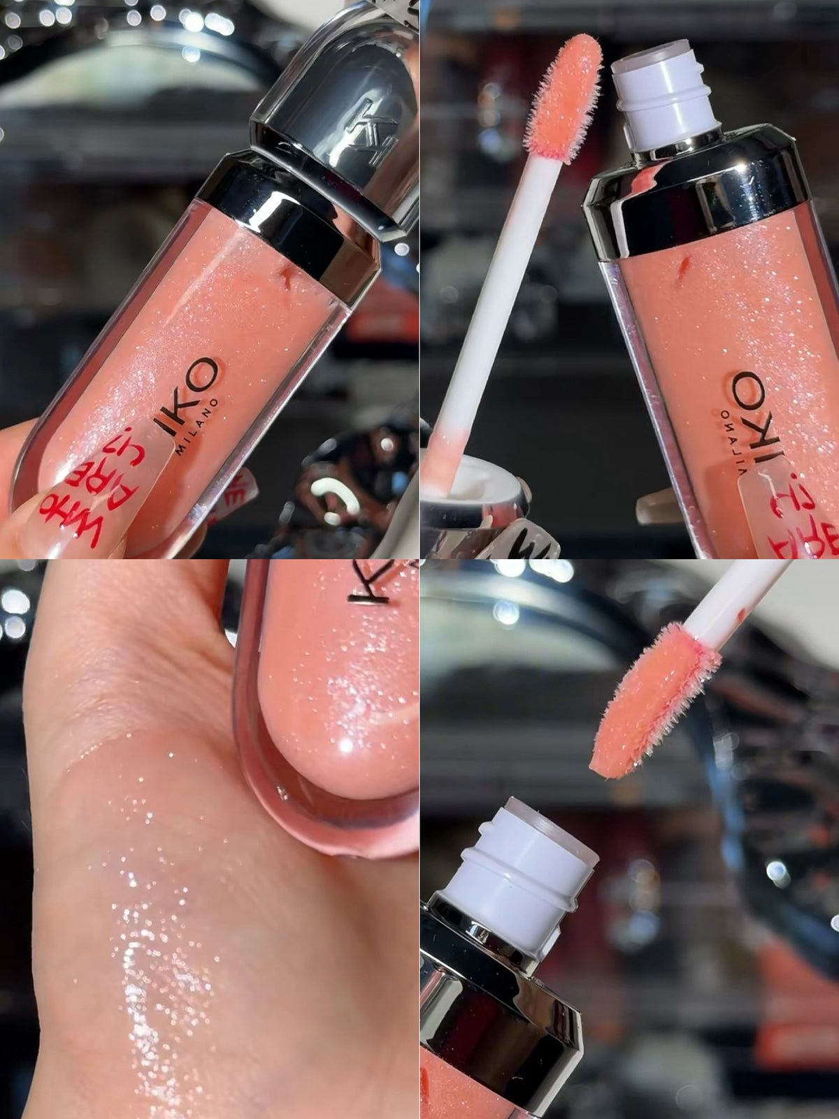KIKO 3D Mirror Lip Gloss – Italian High-Shine Lip Glaze, view 10