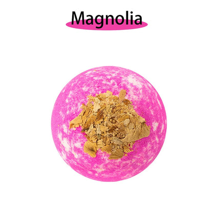 100g Organic Bath Gift Natural Mini Handmade Bathing Foot Spa Bomb Rich Essential Oils Moisturizing Dry Skin Relaxing Scent