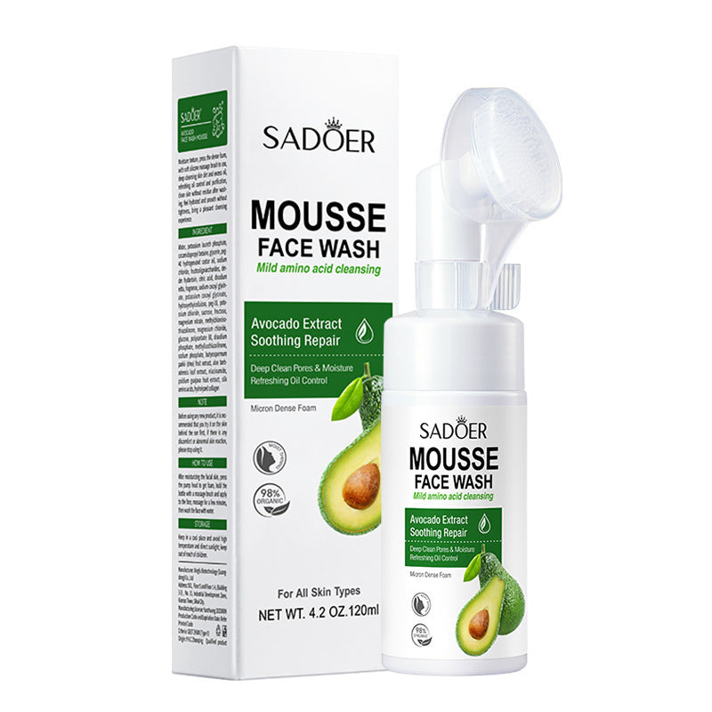 Sadoer Chlorophyll Amino Acid Cleansing Mousse – Gentle Foaming Face Wash for Combination Skin (Multiple Variants), view 15