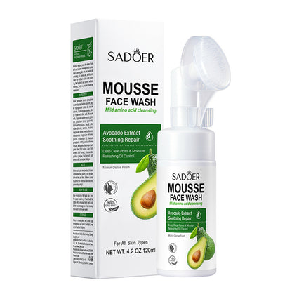 Chlorophyll Amino Acid Cleansing Mousse – Gentle Foaming Face Wash (Multiple Variants)