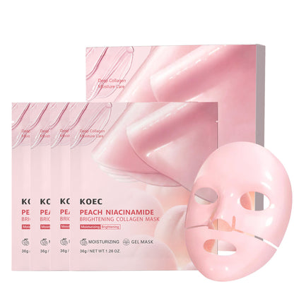 Collagen Polypeptide Hydrating Facial Masks – Multi‑Benefit Sheet Mask Set