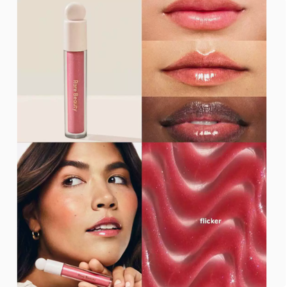 Rare Beauty Shimmer Lip Gloss – Hydrating Pearlescent Shine (3.3ml)