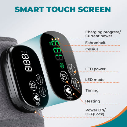 Red Light Heated Knee & Shoulder Pad – Joint Pain Relief Wrap