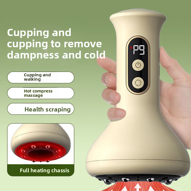 Smart Electric Gua Sha Device – Heated Scraping & Cupping Tool