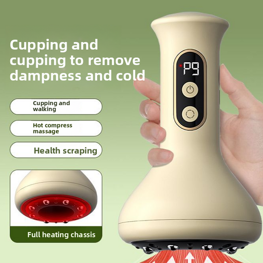 Smart Electric Gua Sha Device – Heated Scraping & Cupping Tool