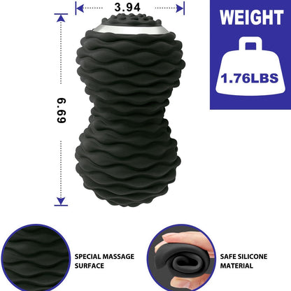 Electric Vibrating Double Massage Ball – Muscle & Fascia Roller