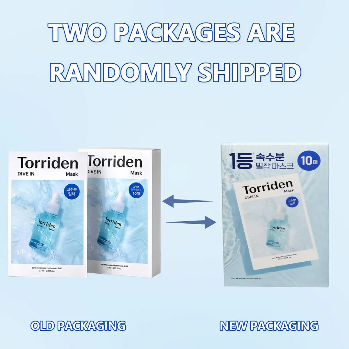 Torriden DIVE-IN Hyaluronic Acid Facial Sheet Masks 10pcs,Thin & Skin-Conforming,Deeply Moisturizing,K-Beauty,Korean Makeup