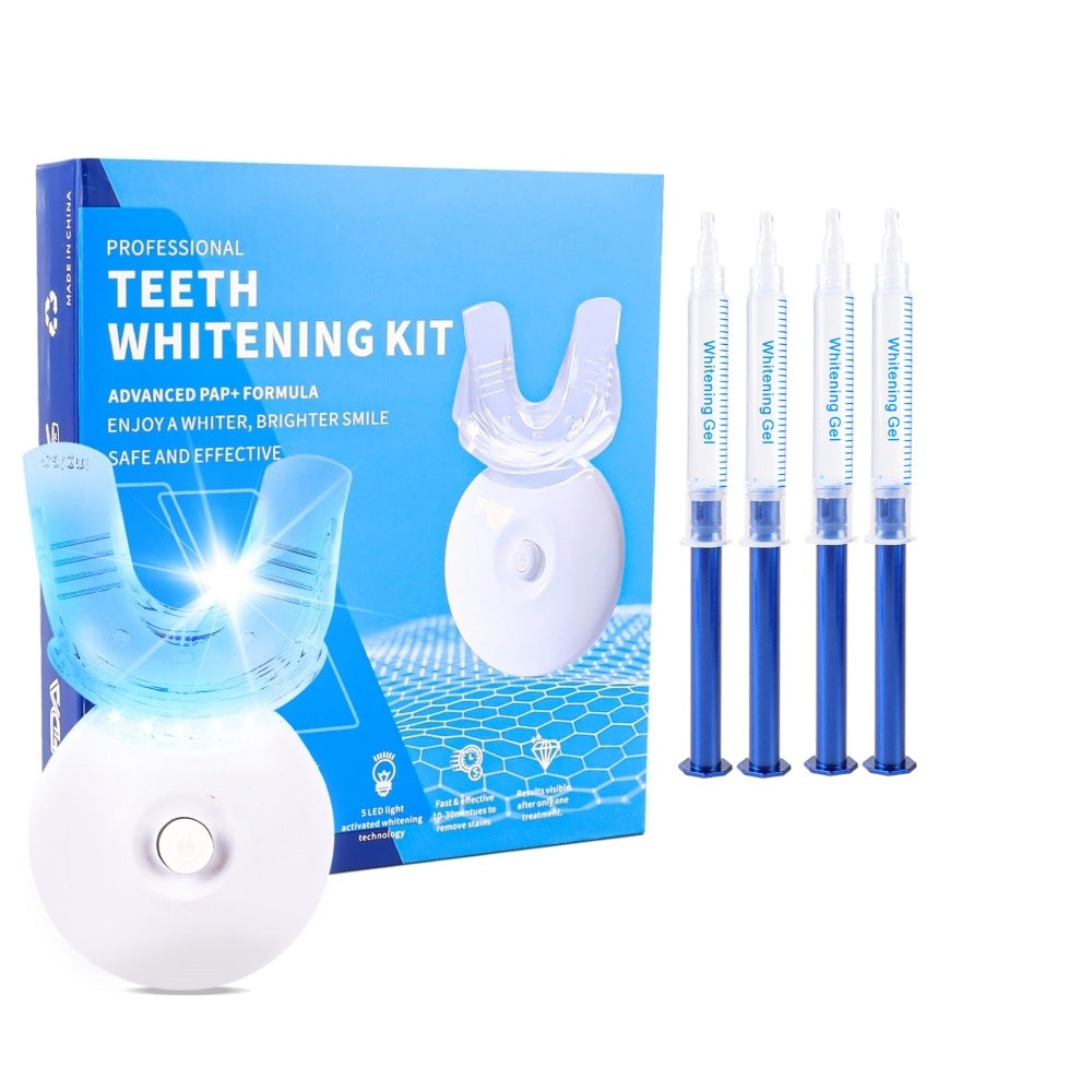 LED Teeth Whitening Kit – 5‑LED Light with Tray & Essence Tubes, view 5