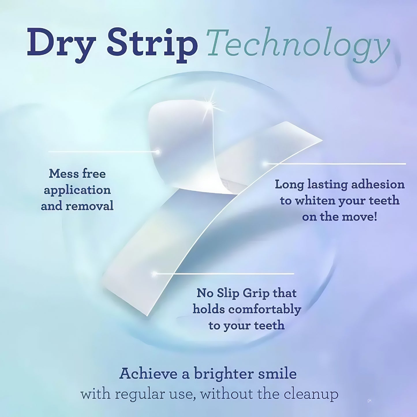 Coconut oil teeth whitening strips