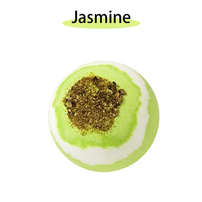 100g Organic Bath Gift Natural Mini Handmade Bathing Foot Spa Bomb Rich Essential Oils Moisturizing Dry Skin Relaxing Scent