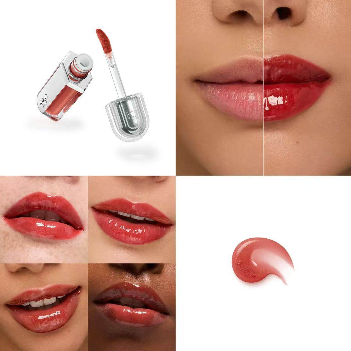 KIKO 3D Mirror Lip Gloss – Italian High-Shine Lip Glaze, view 33