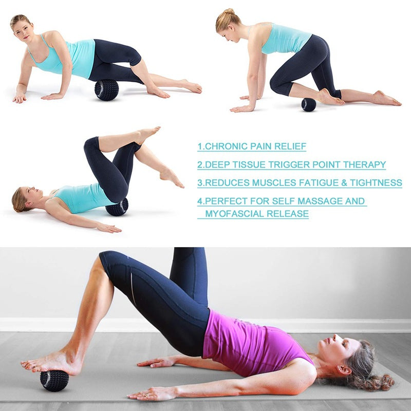 Electric Deep Tissue Massage Ball – 4-Speed Rechargeable Muscle Recovery Roller