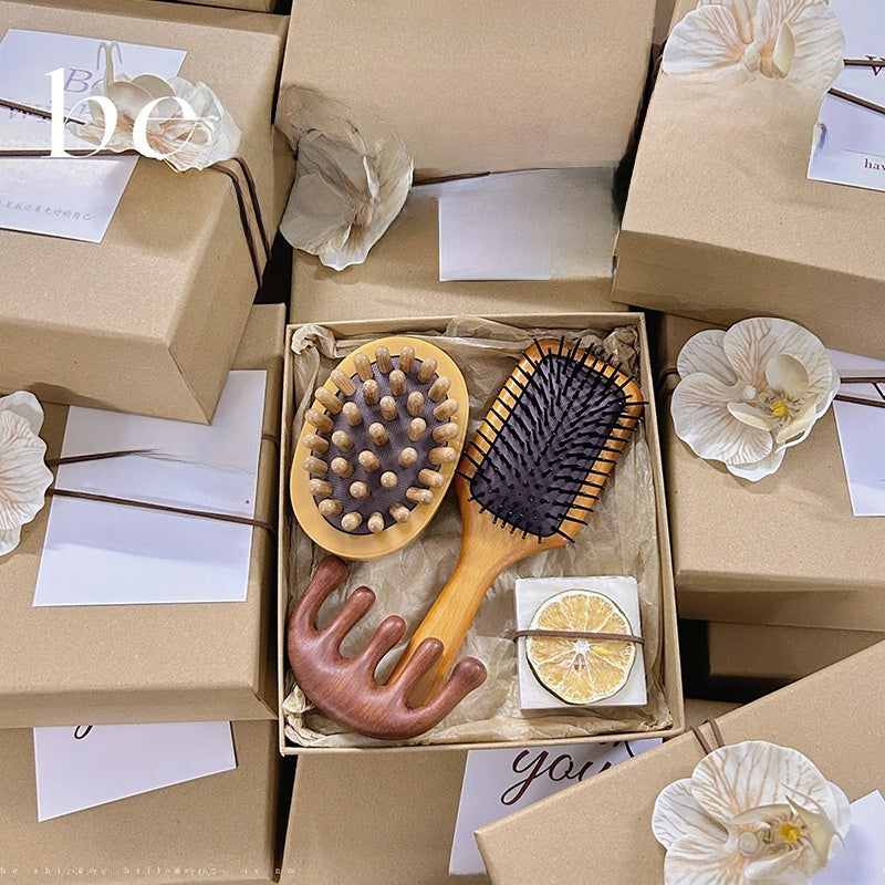 Madrid Self-Care Gift Box Set – Hand Cream, Comb & Pampering Accessories (Choose Your Set)