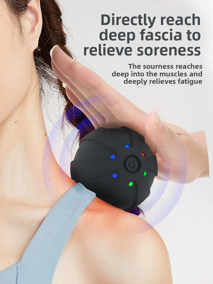 Electric Vibrating Fascia Ball – Dual Ball Muscle Roller