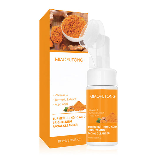 Turmeric Facial Cleansing Mousse Facial Cleanser