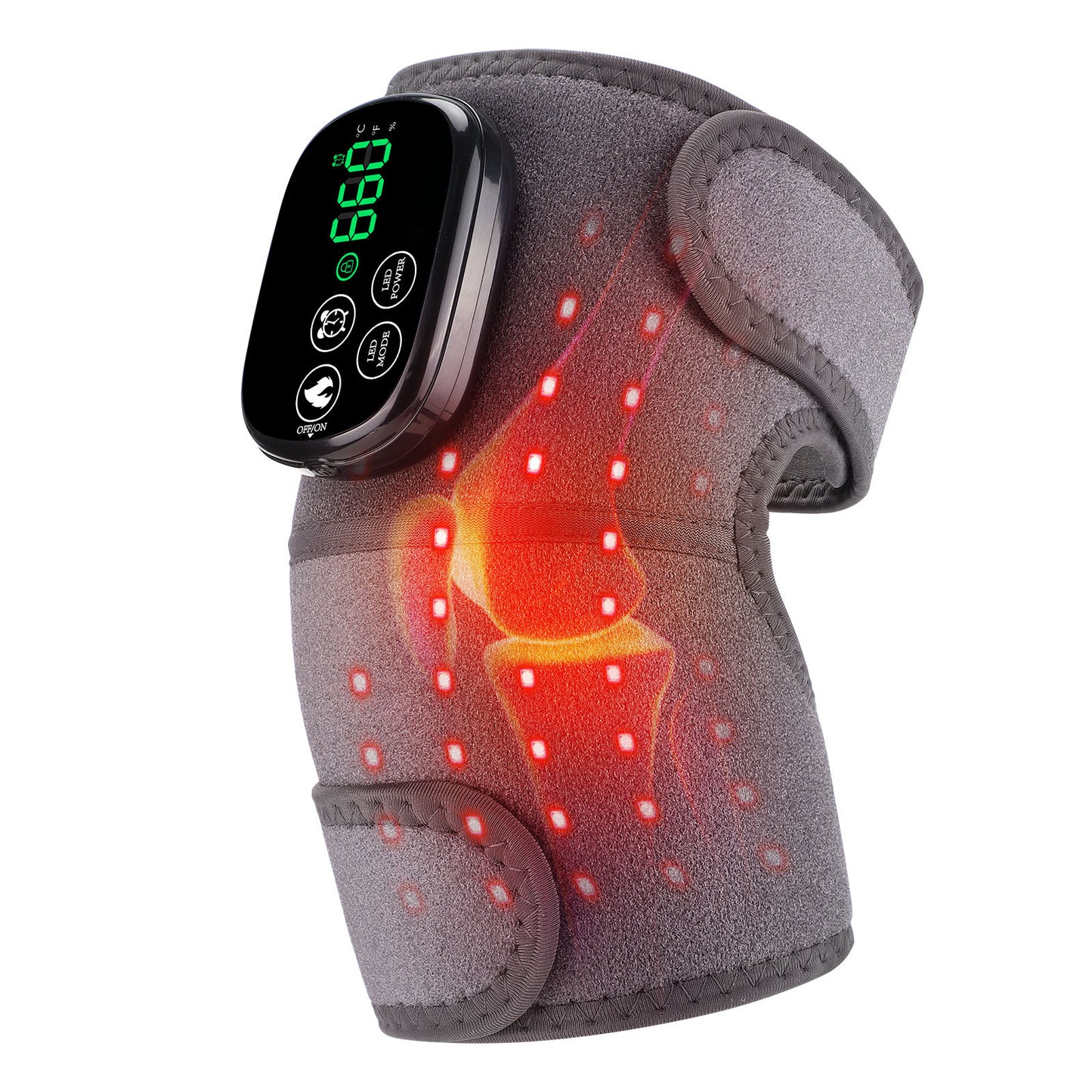 Red Light Heated Knee & Shoulder Pad – Joint Pain Relief Wrap