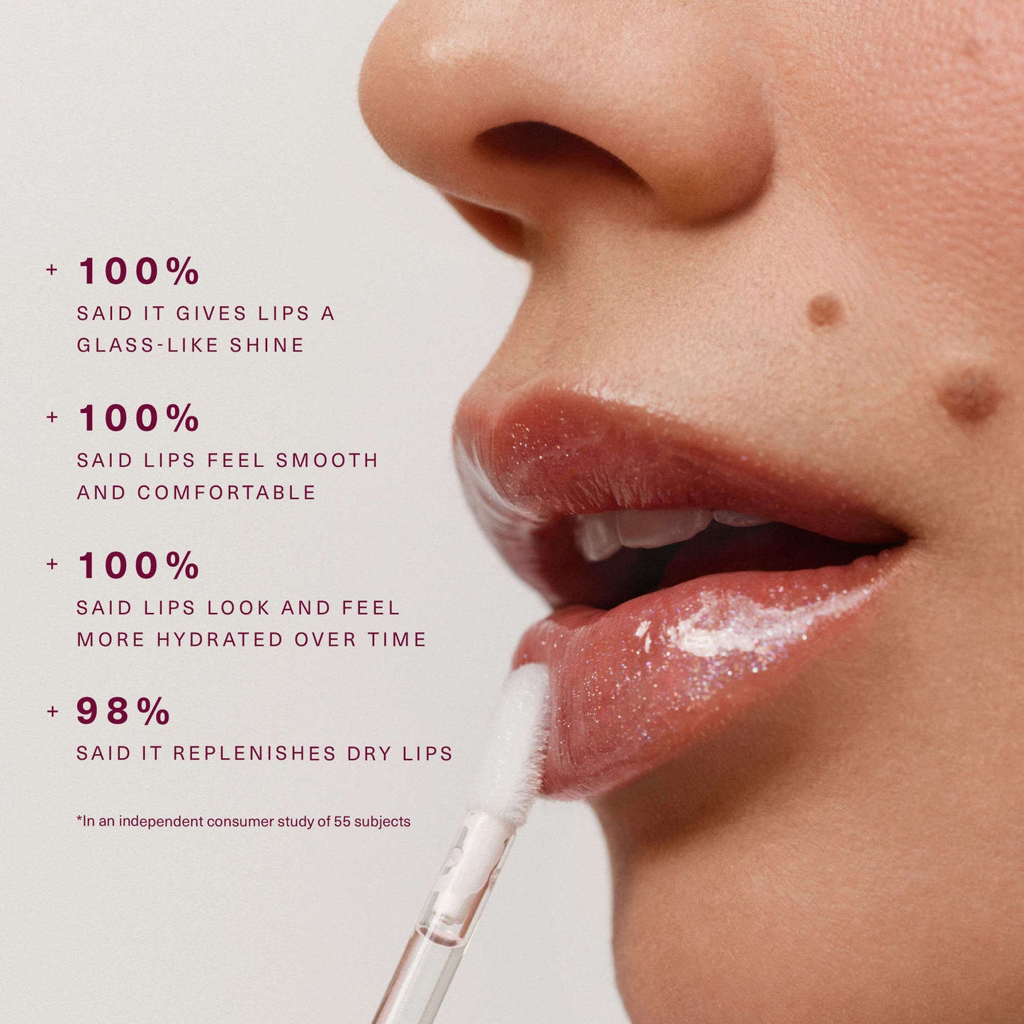 Rare Beauty Shimmer Lip Gloss – Hydrating Pearlescent Shine (3.3ml)