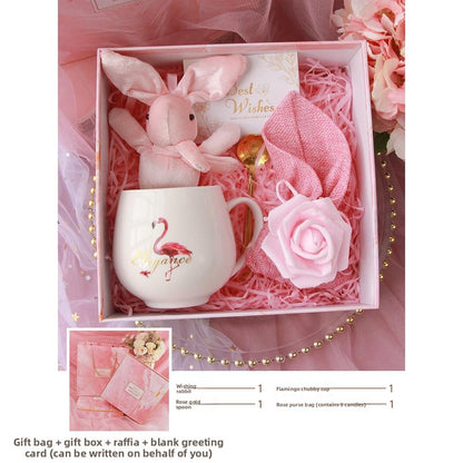 New Year Celebration Mug Gift Set – Elegant Ceramic Souvenir Mug