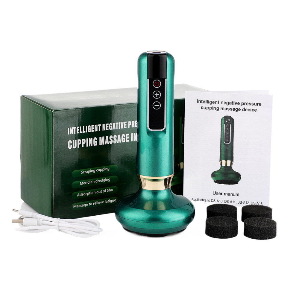 Electric Cupping Therapy Set – Heated Massage & Suction Recovery Kit