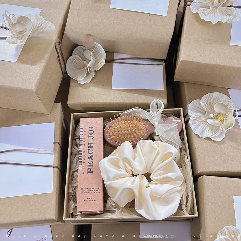 Madrid Self-Care Gift Box Set – Hand Cream, Comb & Pampering Accessories (Choose Your Set)