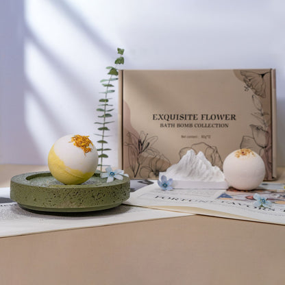 Exquisite Explosion Scented Bath Ball Gift Set – Essential Oil Bubble Bath (12‑Piece)
