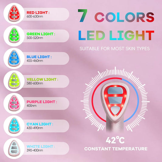 Hot & Cold LED Vibration Eye Massager – Portable Eye Care Device, view 2