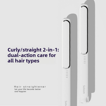 Dual Use Hair Straightener and Curler