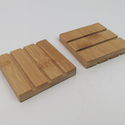 Bamboo and Wood Soap Dish Storage Box
