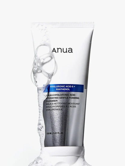 Anua 8 Hyaluronic Acid Hydrating Gentle Foaming Cleanser 150Ml